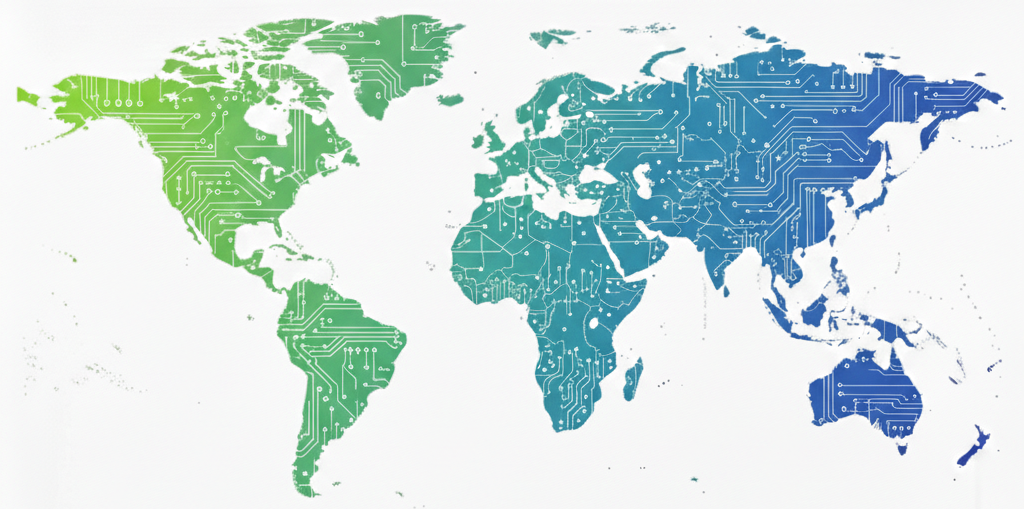 world map